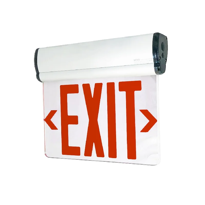 Low - Bay Industrial Lighting Fixtures for Small FactoriesExit LED Edge-Lit Exit Sign Low - Bay Industrial Lighting Fixtures for Small FactoriesExit LED Edge-Lit Exit Sign
