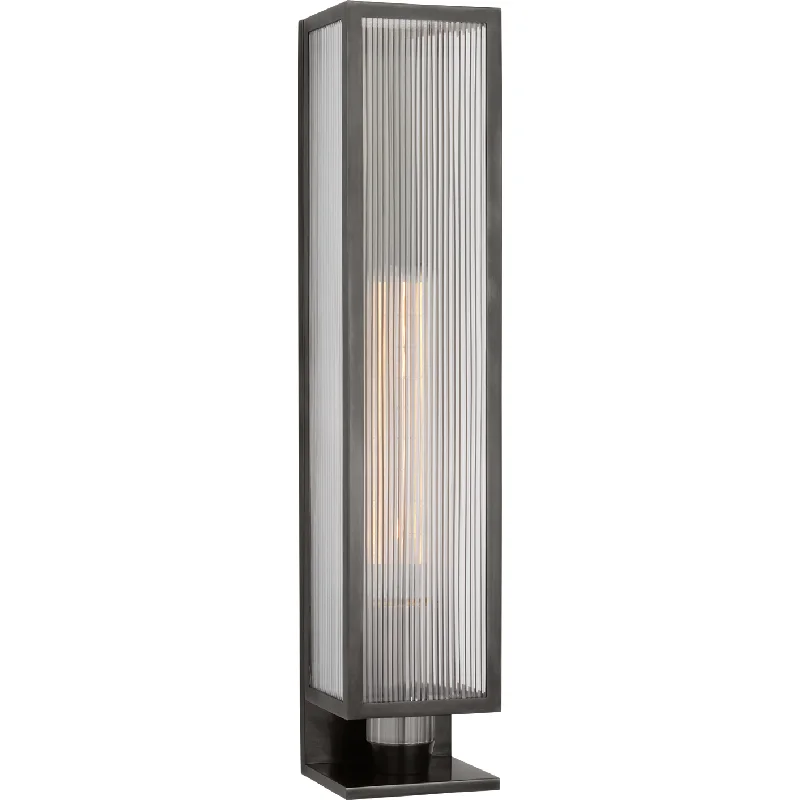 Track lighting with adjustable armsYork 24" Single Box Outdoor Sconce