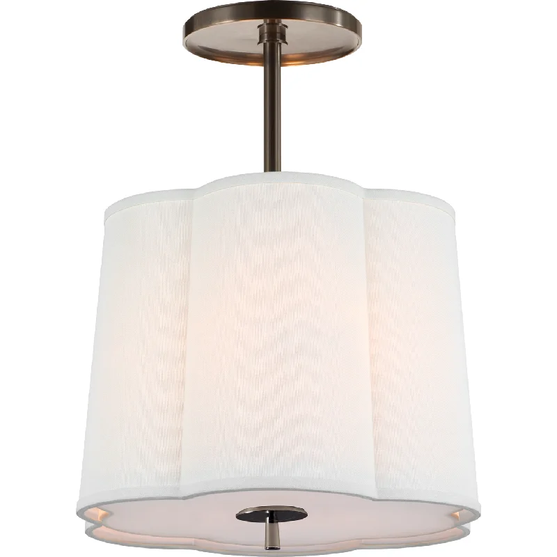 Outdoor - rated track lighting for patiosSimple Scallop Hanging Shade