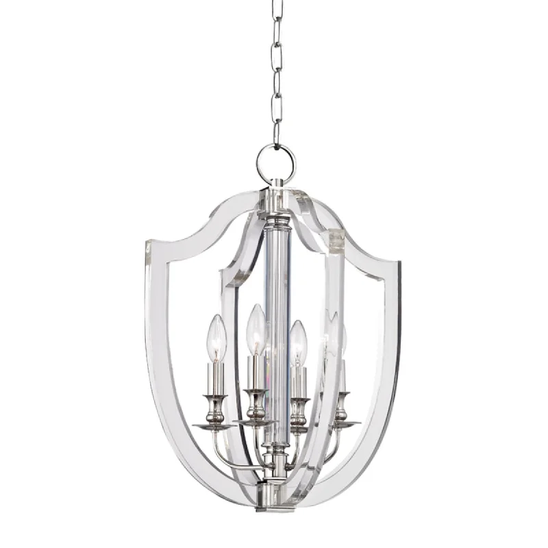 Industrial Lighting for Furniture FactoriesArietta 16 In. 4 Lights Pendant Light Polished Nickel Finish Industrial Lighting for Furniture FactoriesArietta 16 In. 4 Lights Pendant Light Polished Nickel Finish
