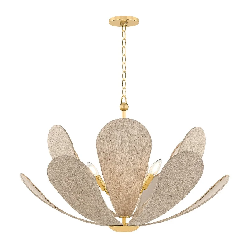 Industrial Lighting for Furniture FactoriesNadine Six Light Chandelier