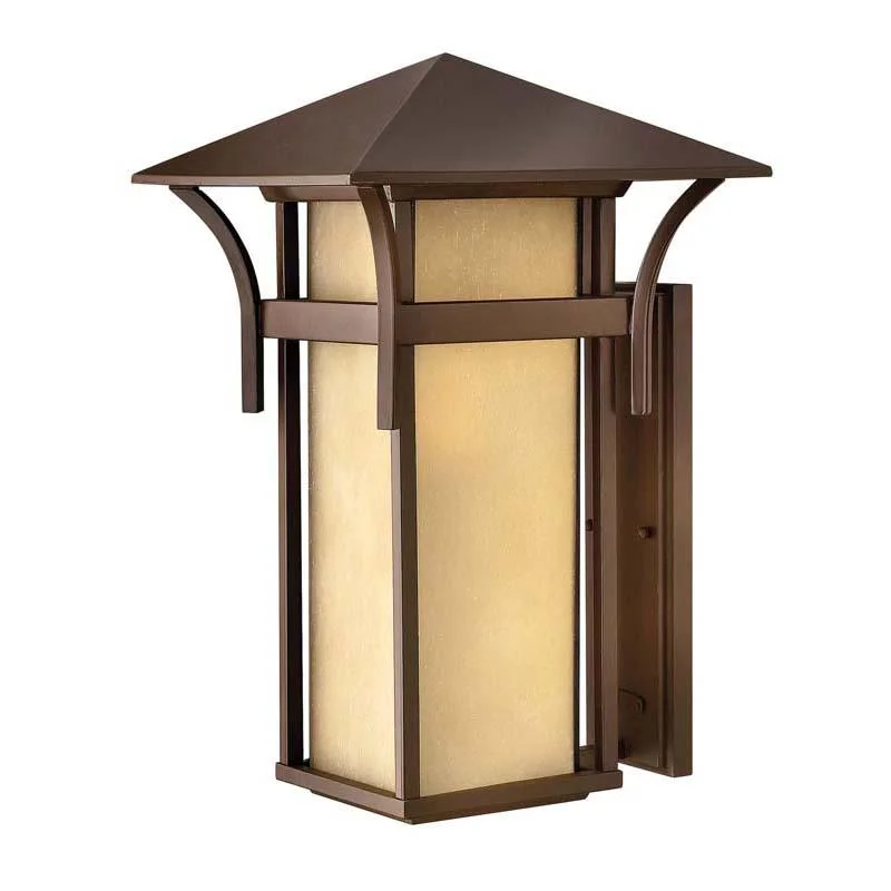 Wireless track lighting for easy installationleather wall lamps with a distressed texture for a rugged and stylish lookHinkley 2579 Outdoor Harbor Wall Light