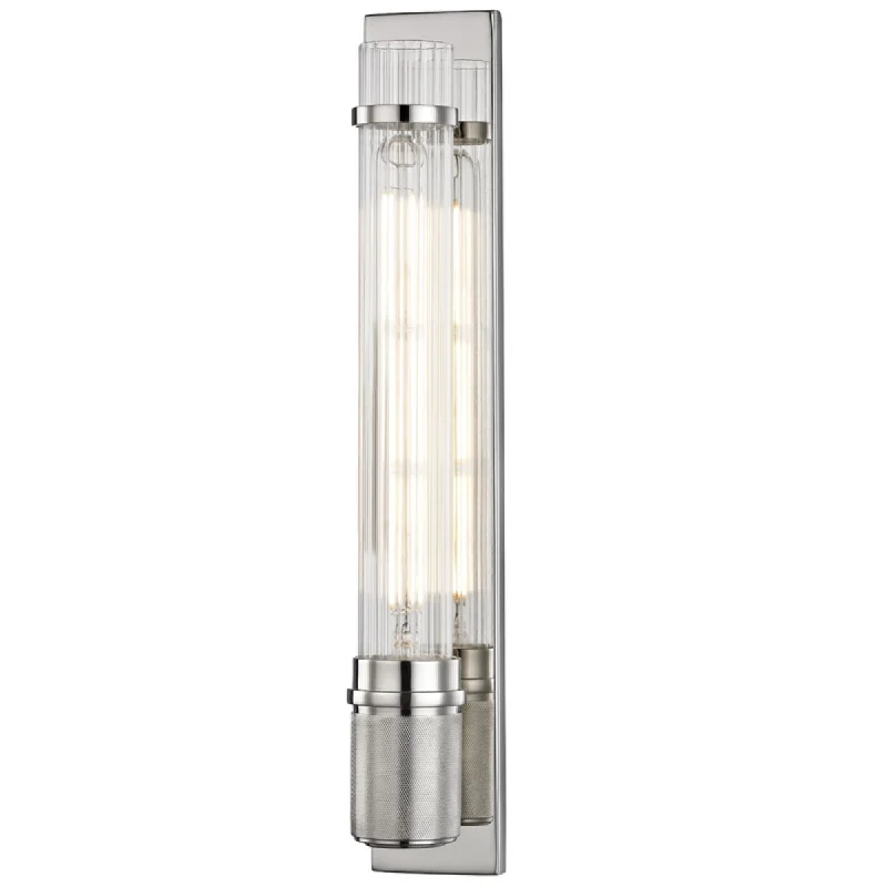 Adjustable Industrial Lighting for Flexible IlluminationShaw 16 in. LED Wall Light Polished Nickel finish Adjustable Industrial Lighting for Flexible IlluminationShaw 16 in. LED Wall Light Polished Nickel finish