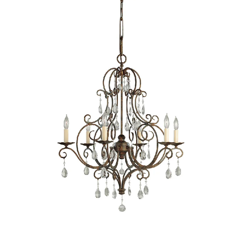 Track lighting for accentuating artworksChateau Chandelier