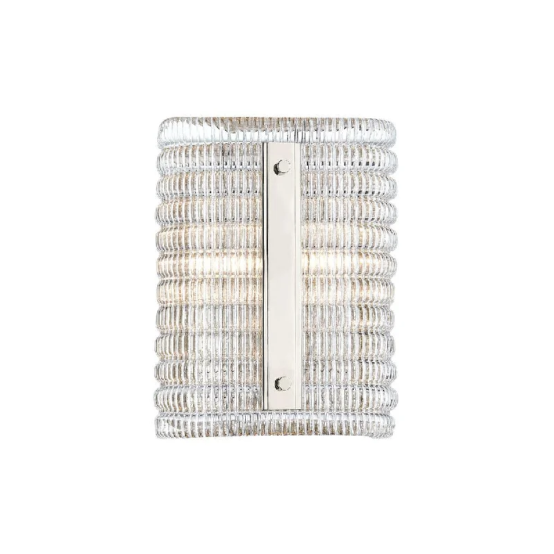 High - Bay LED Industrial Lighting for WarehousesAthens 10 In. 2 Lights Wall Light Polished Nickel Finish High - Bay LED Industrial Lighting for WarehousesAthens 10 In. 2 Lights Wall Light Polished Nickel Finish