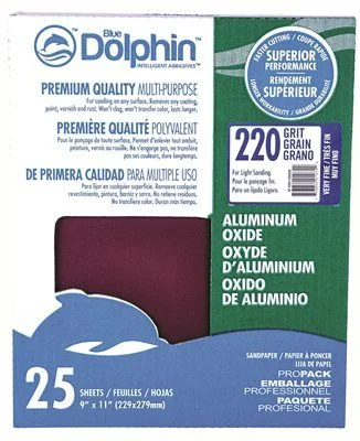 Track lighting for task lighting in workshopsBlue Dolphin Aluminum Oxide Sandpaper 9 Inch  X 11 Inch  220 Grit 25 Pack