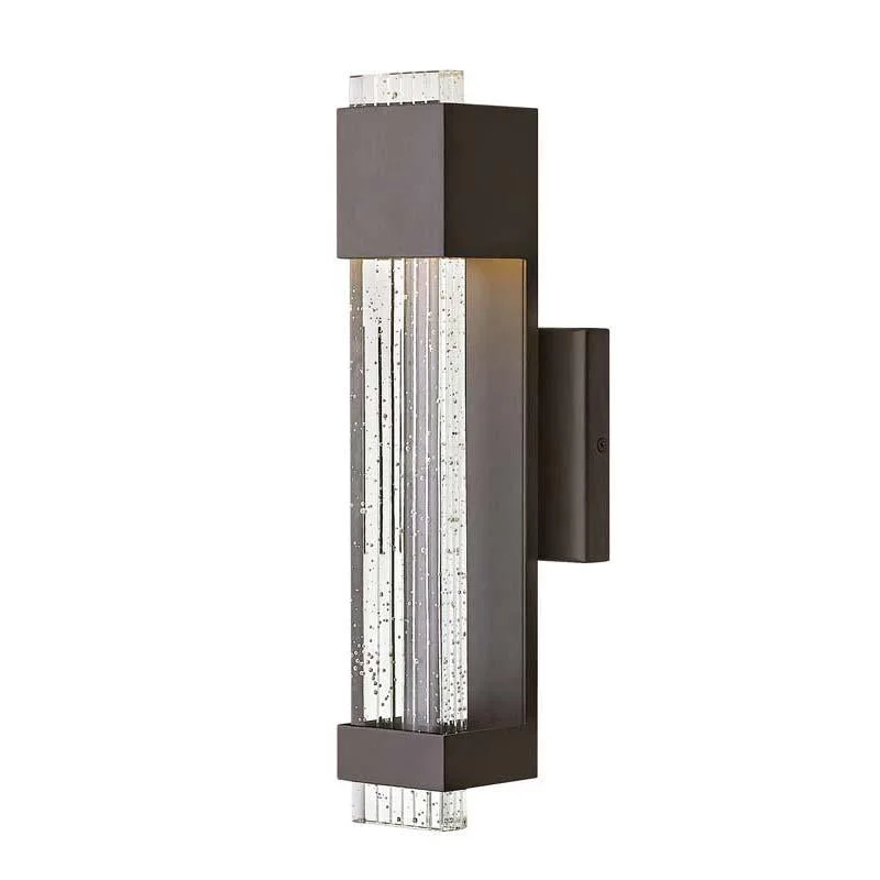 Track lighting for outdoor gardensmid - century modern wall lamps with iconic shapes for a stylish studyHinkley 2830 Outdoor Glacier Wall Light
