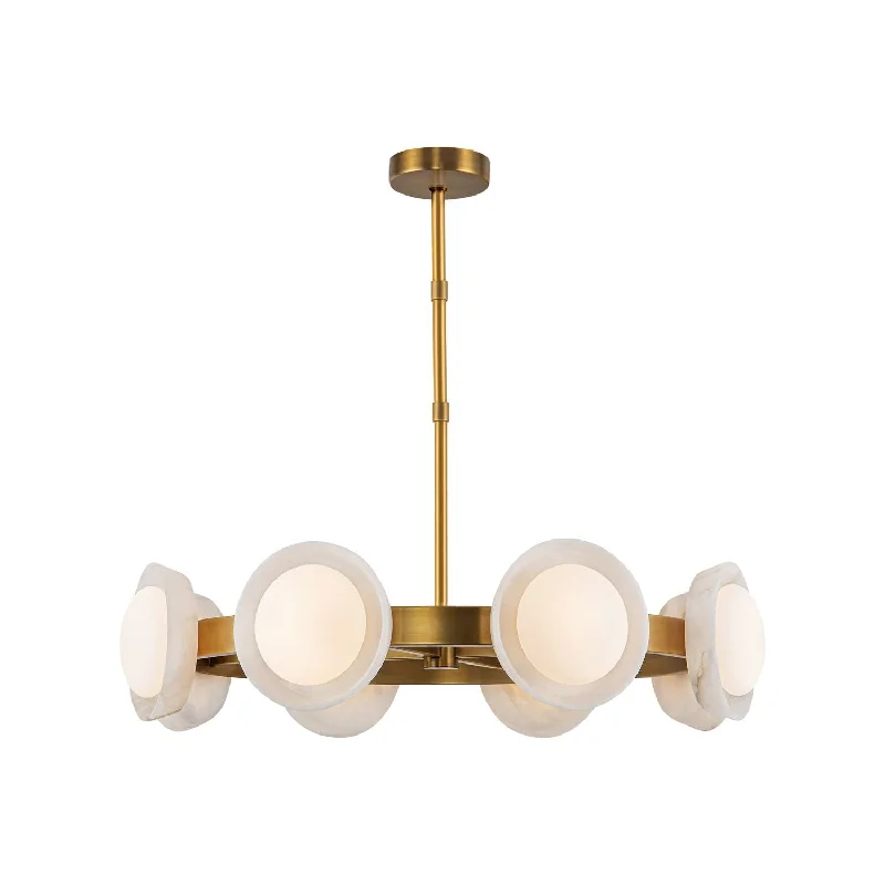 Track lighting for highlighting bookcasesAlonso 37" LED Chandelier