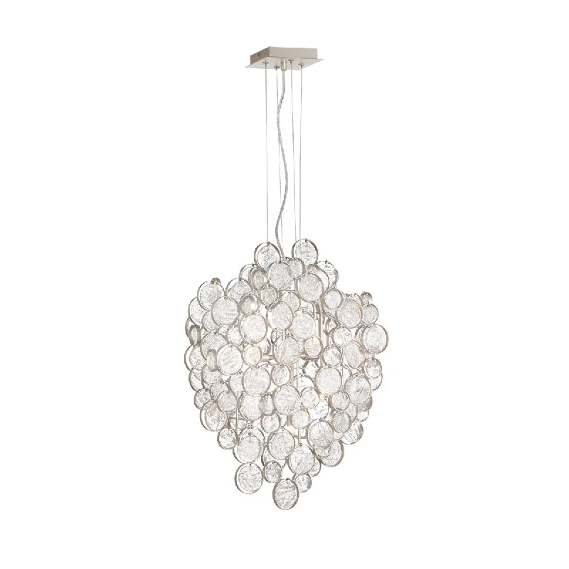 Industrial Lighting for Woodworking FactoriesTrento 20 in. 7 Lights Chandelier Silver Finish Industrial Lighting for Woodworking FactoriesTrento 20 in. 7 Lights Chandelier Silver Finish