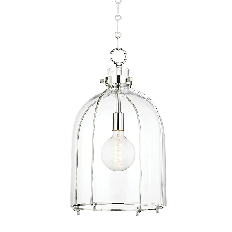Industrial Lighting for Food Processing FactoriesEldridge 16 in. Birdcage Pendant Light Polished Nickel Finish Industrial Lighting for Food Processing FactoriesEldridge 16 in. Birdcage Pendant Light Polished Nickel Finish