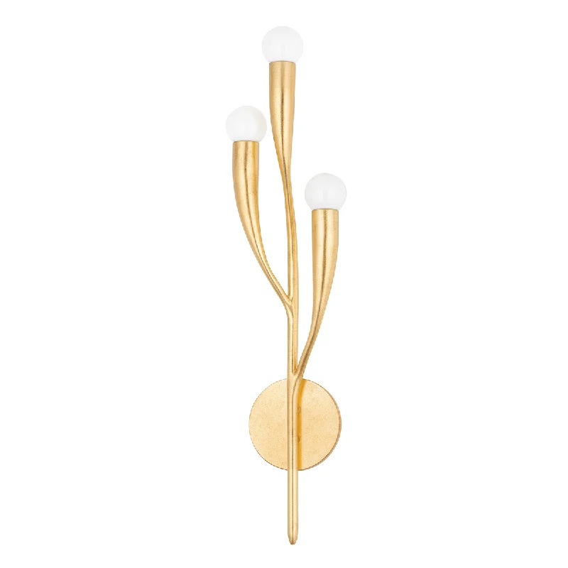Waterproof Industrial Lighting for Wet AreasLabra 25 In. 3 Lights Wall Light Gold Finish Waterproof Industrial Lighting for Wet AreasLabra 25 In. 3 Lights Wall Light Gold Finish