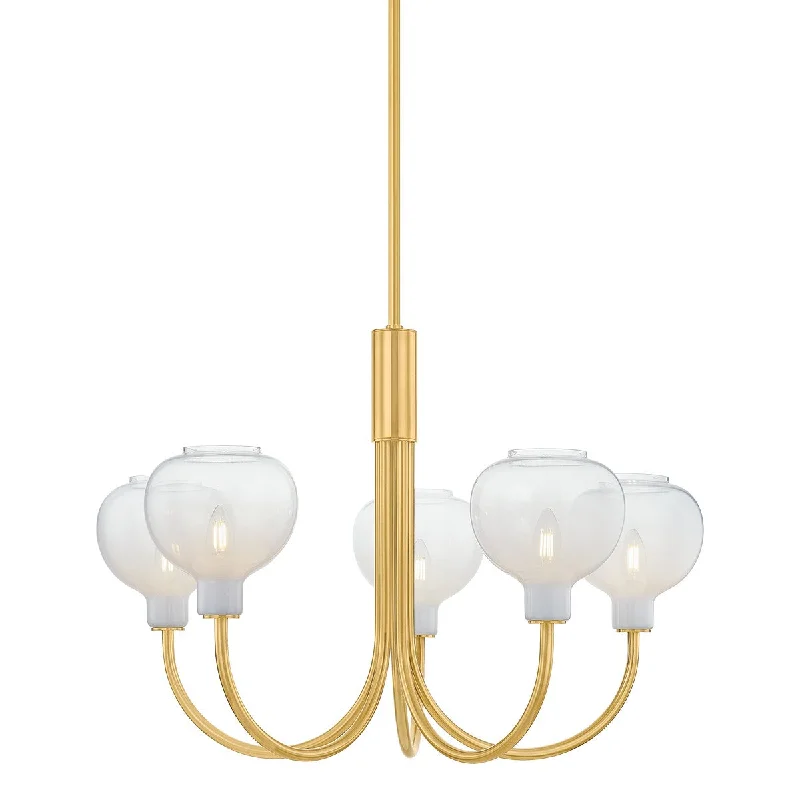 Adjustable Industrial Lighting for Flexible IlluminationEstelle Five Light Chandelier Adjustable Industrial Lighting for Flexible IlluminationEstelle Five Light Chandelier