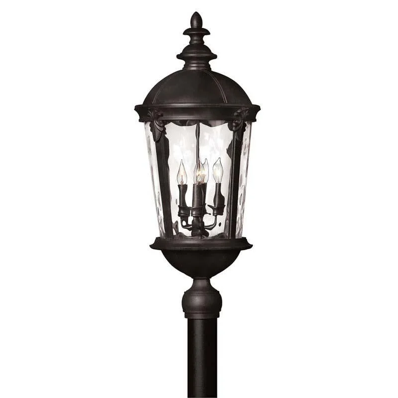 Track lighting with a chunky, bold designHinkley 1891 Outdoor Windsor Post Mount Light