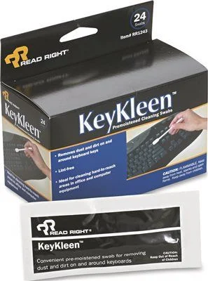 Track lighting with a chunky, bold designKeykleen Keyboard Cleaner Swabs 24/Box