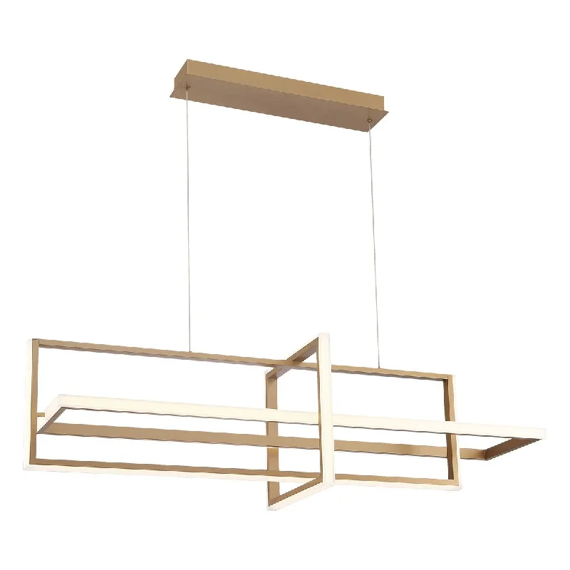 Industrial Flood Lighting for Outdoor Loading DocksBordo 56 in. 3 Lights LED Chandelier Gold finish Industrial Flood Lighting for Outdoor Loading DocksBordo 56 in. 3 Lights LED Chandelier Gold finish
