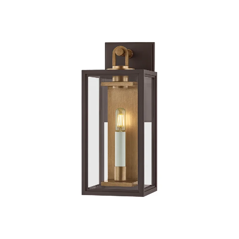 White track lighting for a clean lookArnold 1-Light Outdoor Wall Sconce