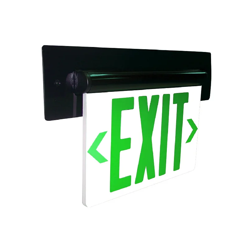 Industrial Lighting for Woodworking FactoriesExit LED Edge-Lit Exit Sign