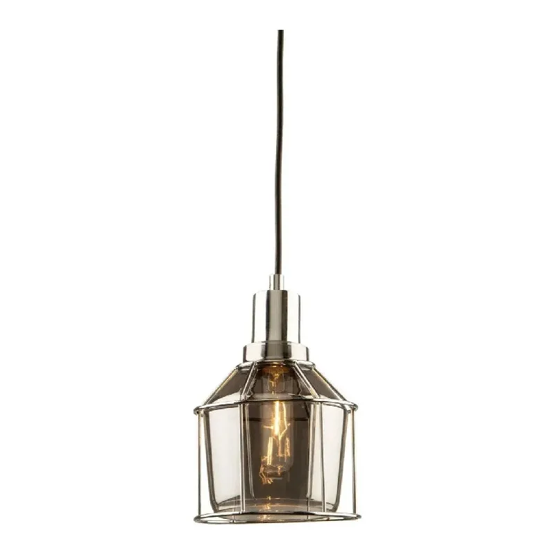 Track lighting with clear glass shadesFifth Avenue Pendant