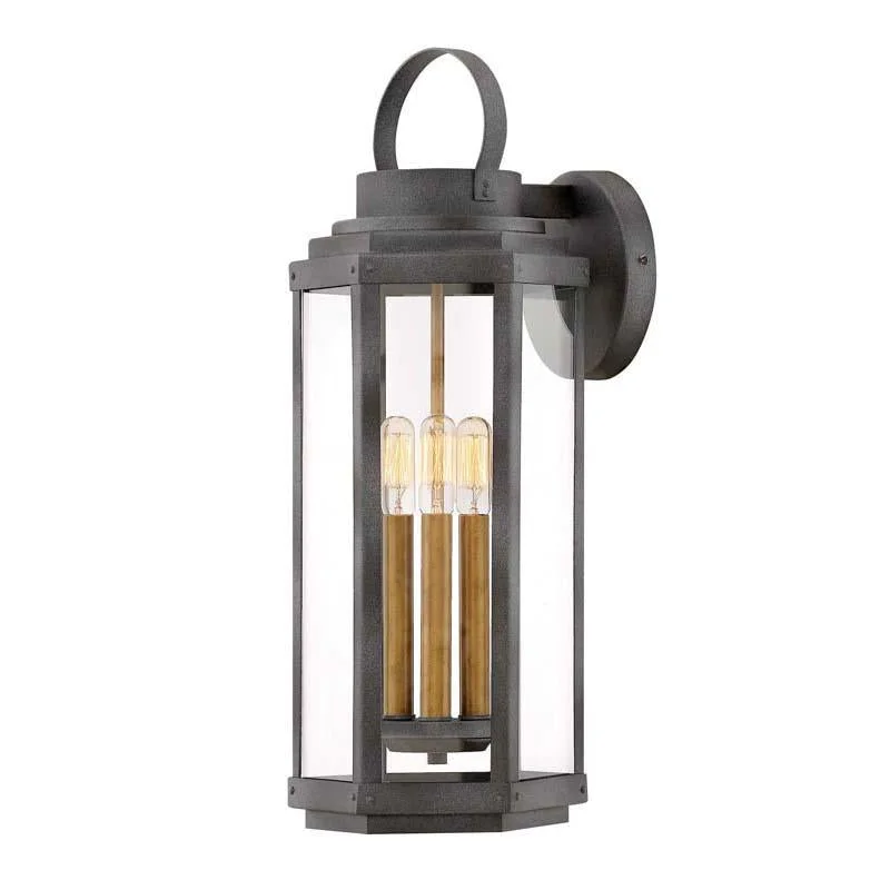 Track lighting for illuminating walkwaysbohemian wall lamps with colorful glass for an eclectic hallwayHinkley 2535DZ Outdoor Danbury Aged Zinc Wall Light Track lighting for illuminating walkwaysbohemian wall lamps with colorful glass for an eclectic hallwayHinkley 2535DZ Outdoor Danbury Aged Zinc Wall Light