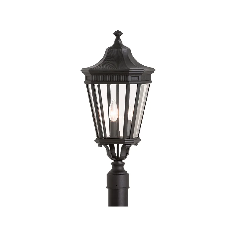 Low - voltage track lighting for safetyCotswold Lane Outdoor Post Light