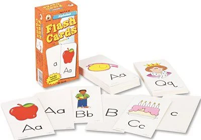 Track lighting for high - ceiling spacesFlash Cards Alphabet 3W X 6H 80/Pack