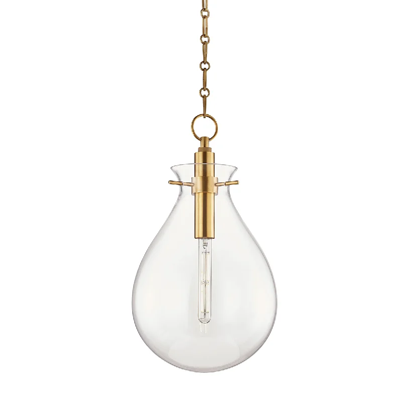 Dust - Resistant Industrial Lighting for Dirty WorkspacesIvy 13 In. LED Pendant Light Brass Finish Dust - Resistant Industrial Lighting for Dirty WorkspacesIvy 13 In. LED Pendant Light Brass Finish
