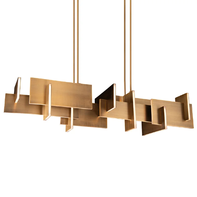 Track lighting with clear glass shadesAmari Chandelier