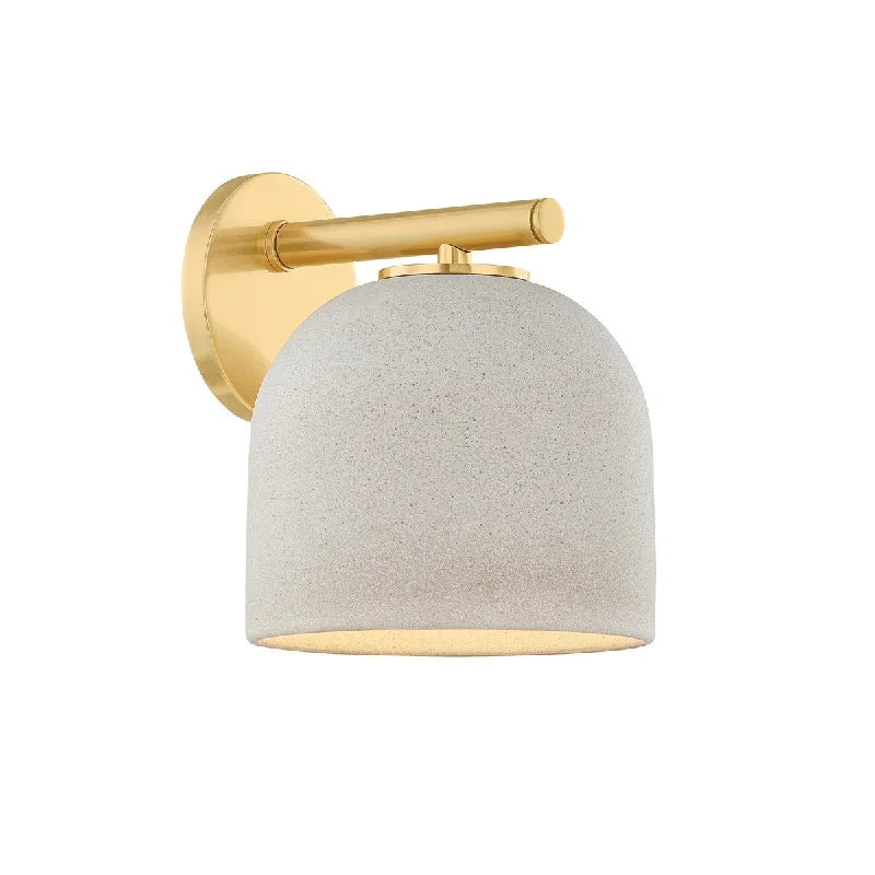 Industrial Pendant Lighting for Machine ShopsCara One Light Wall Sconce