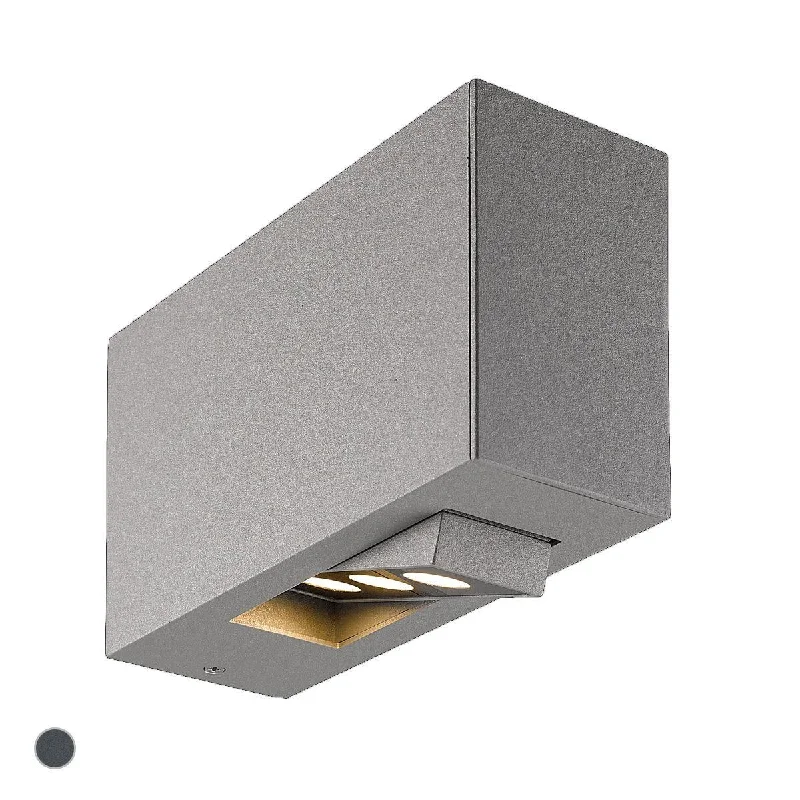 Industrial Emergency Lighting for Safety in FactoriesOscar 5 In. 3 Lights LED Outdoor Wall Sconce Marine gray Finish Industrial Emergency Lighting for Safety in FactoriesOscar 5 In. 3 Lights LED Outdoor Wall Sconce Marine gray Finish