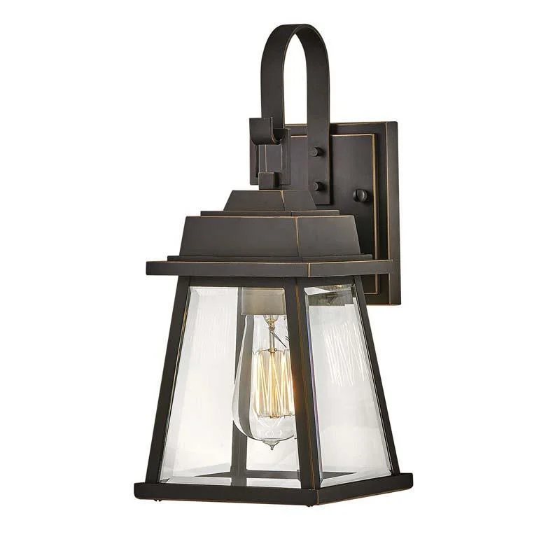 Track lighting for museums and galleriesmarble wall lamps with luxurious veining for high - end living spacesHinkley 2940OZ Outdoor Bainbridge Oil Rubbed Bronze Wall Light