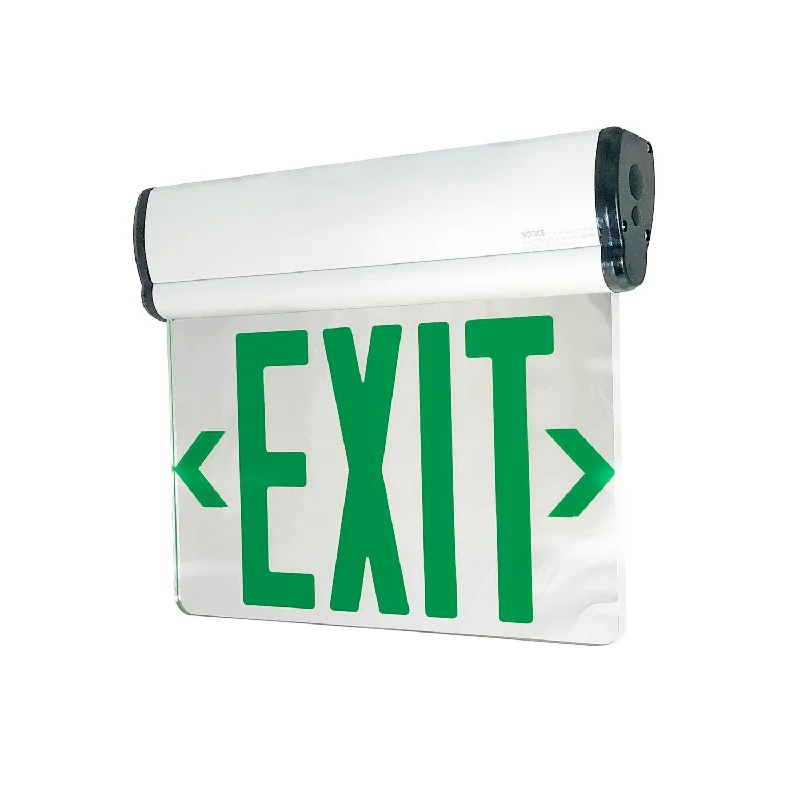Industrial Lighting for Woodworking FactoriesExit LED Edge-Lit Exit Sign