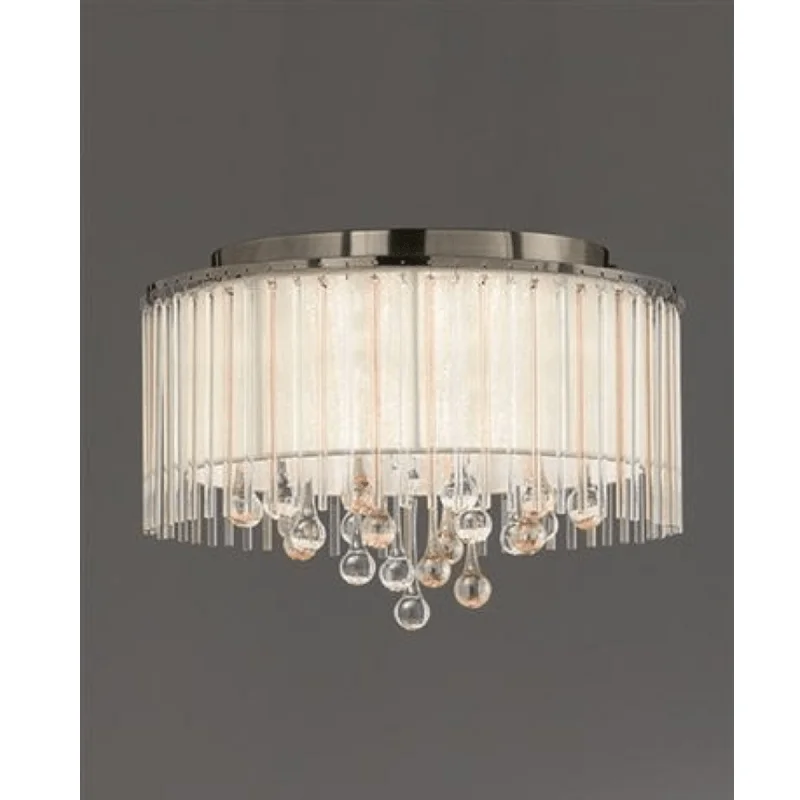 High - lumen track lighting for bright spacesAngelique 6/8Lt Flush Ceiling Light