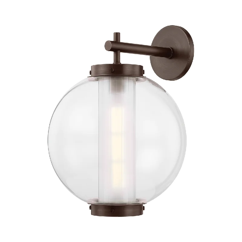 Outdoor - rated track lighting for patiosMarco 1-Light Outdoor Wall Sconce