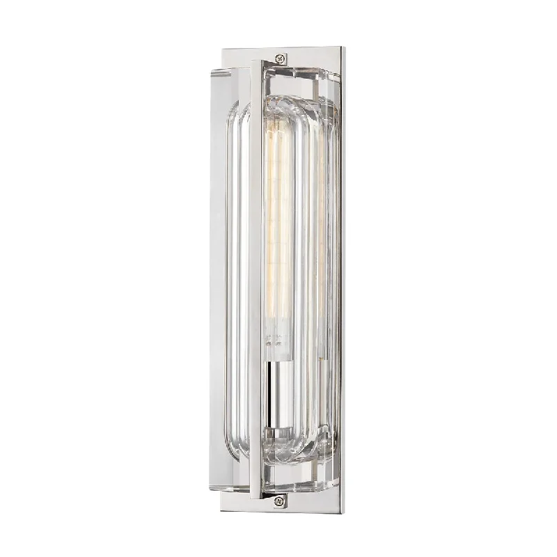 Industrial Emergency Lighting for Safety in FactoriesHawkins 17 in. LED Wall Light Polished Nickel finish Industrial Emergency Lighting for Safety in FactoriesHawkins 17 in. LED Wall Light Polished Nickel finish