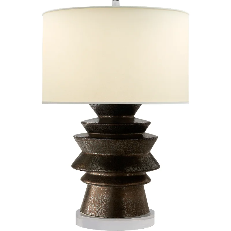 Track lighting for updating office lobbiesStacked Disk Table Lamp