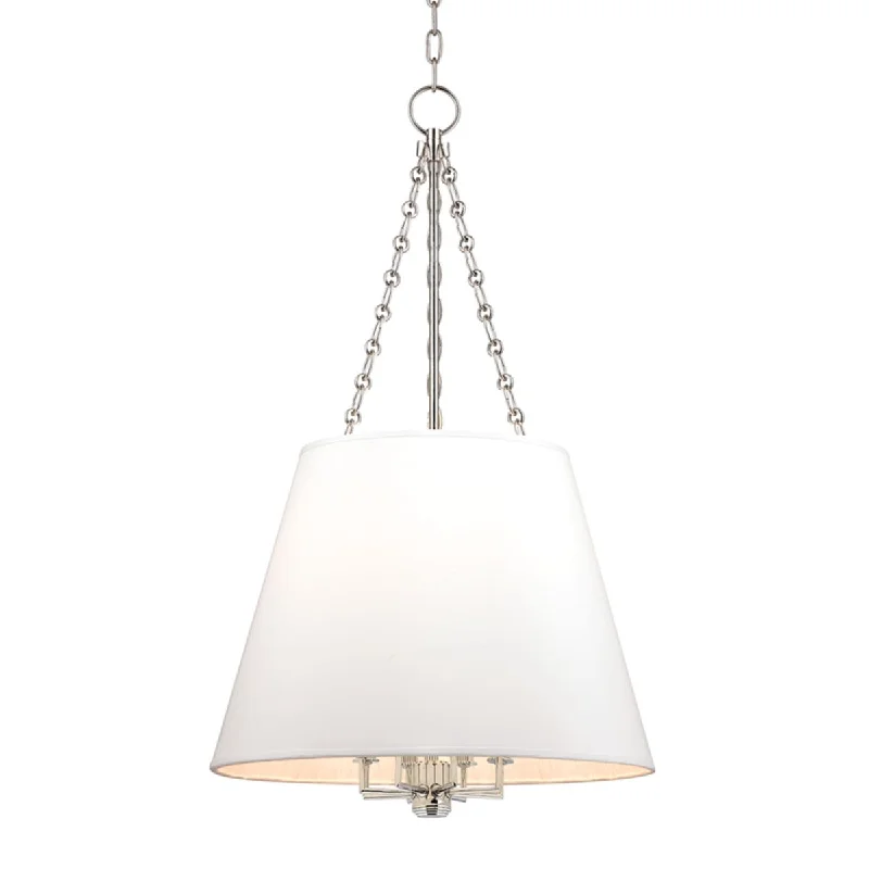 Industrial Lighting with High CRI (Color Rendering Index) for True Color PerceptionBurdett 22 in. 8 Lights Pendant Light Polished Nickel Finish Industrial Lighting with High CRI (Color Rendering Index) for True Color PerceptionBurdett 22 in. 8 Lights Pendant Light Polished Nickel Finish