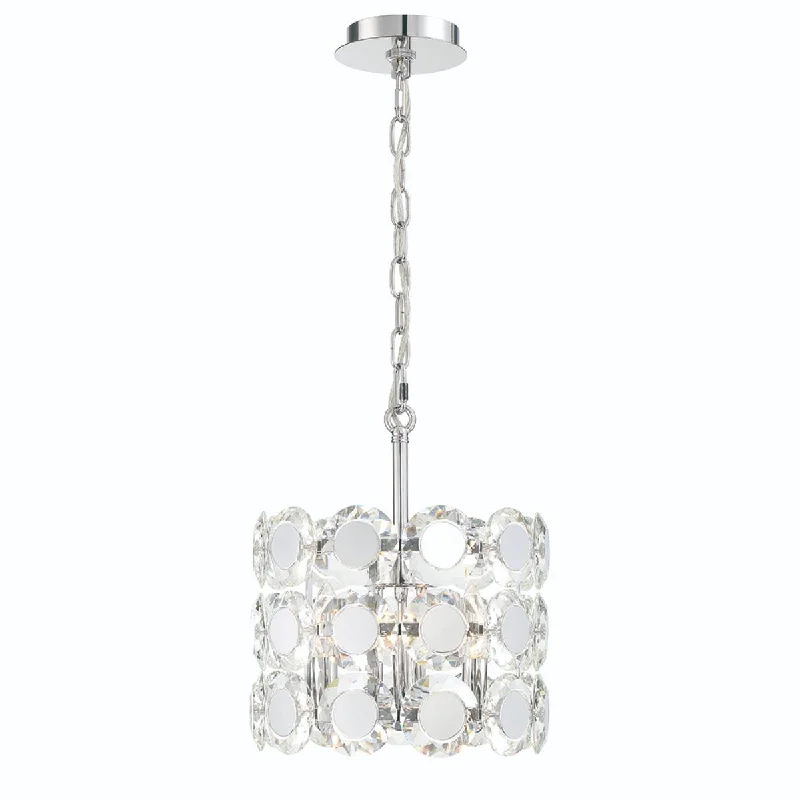 Energy - Efficient Industrial Lighting for Cost - SavingsPerrene 12 in. 3 Lights Chandelier Chrome Finish Energy - Efficient Industrial Lighting for Cost - SavingsPerrene 12 in. 3 Lights Chandelier Chrome Finish