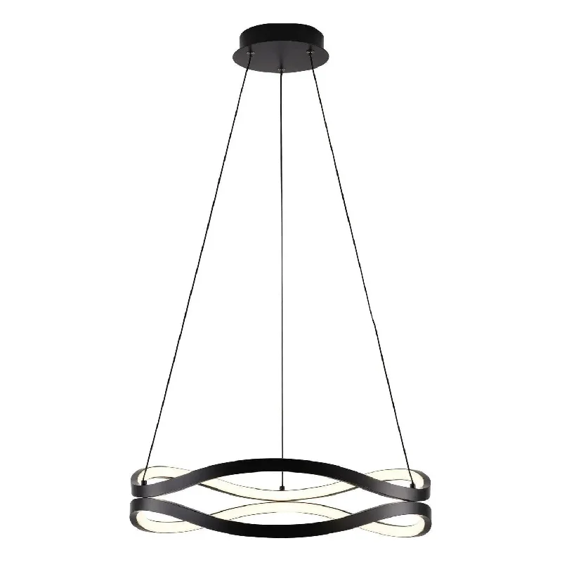 Track lighting with a minimalist track designCurvo LED Pendant