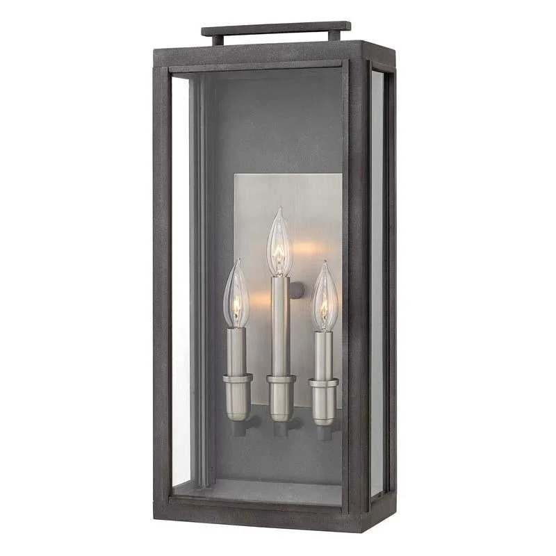 Track lighting with integrated LED driversrustic farmhouse wall lamps with wooden accents for cozy bedroomsHinkley 2915 Outdoor Sutcliffe Wall Light