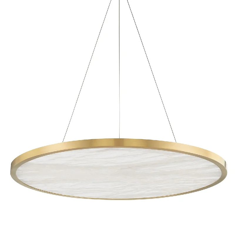 High - Bay LED Industrial Lighting for WarehousesEastport 36 in. LED Pendant Light Brass finish High - Bay LED Industrial Lighting for WarehousesEastport 36 in. LED Pendant Light Brass finish