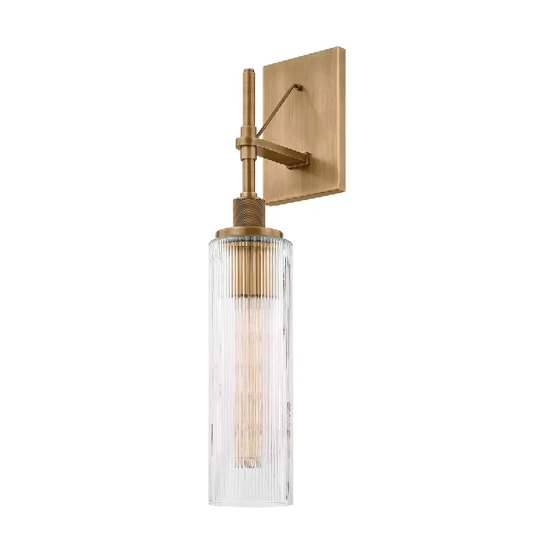 Track lighting with colored glass accentsShenandoah 1-Light Outdoor Wall Sconce