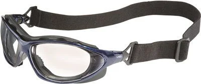 Low - voltage track lighting for safetyUvex Seismic Sealed Eyewear Clear Lens Metallic Blue Frame Low - voltage track lighting for safetyUvex Seismic Sealed Eyewear Clear Lens Metallic Blue Frame