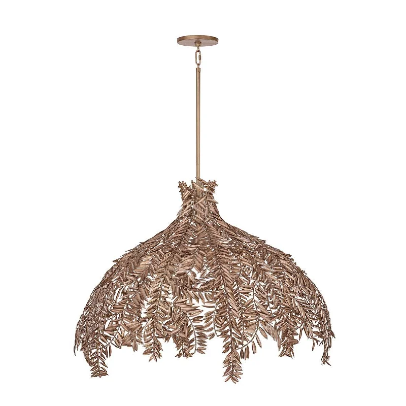 Industrial Emergency Lighting for Safety in FactoriesJalore 6 Lights 48 in. Chandelier Bronze Finish