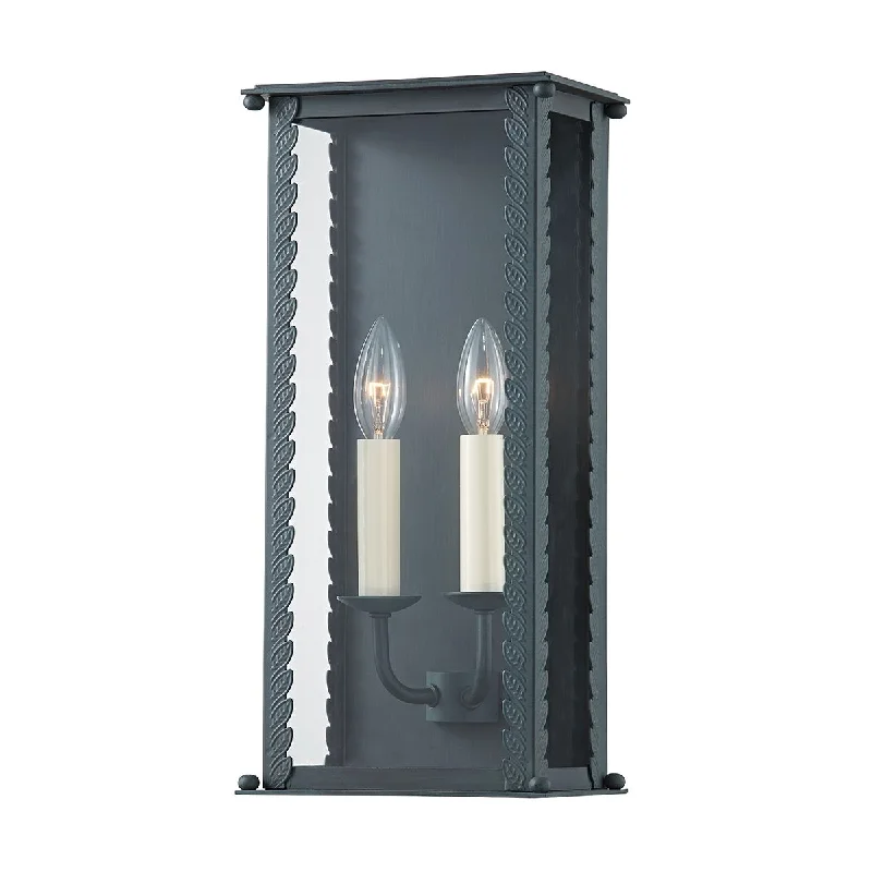 Dimmable Industrial Lighting for Ambiance ControlZUMA 17 in. 2 Lights Outdoor Wall Sconce Gray Finish Dimmable Industrial Lighting for Ambiance ControlZUMA 17 in. 2 Lights Outdoor Wall Sconce Gray Finish