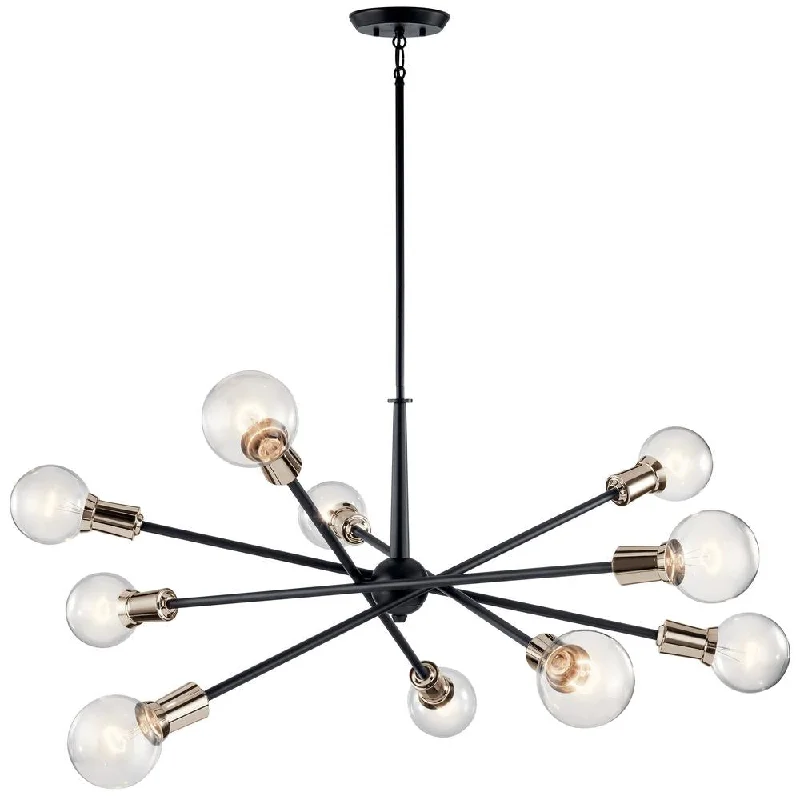 Chandeliers with Candle - Style Bulbs for a Classic AestheticChandeliers with Candle - Style Bulbs for a Classic AestheticArmstrong - 10lt Chandelier - 43119BK Chandeliers with Candle - Style Bulbs for a Classic AestheticChandeliers with Candle - Style Bulbs for a Classic AestheticArmstrong - 10lt Chandelier - 43119BK
