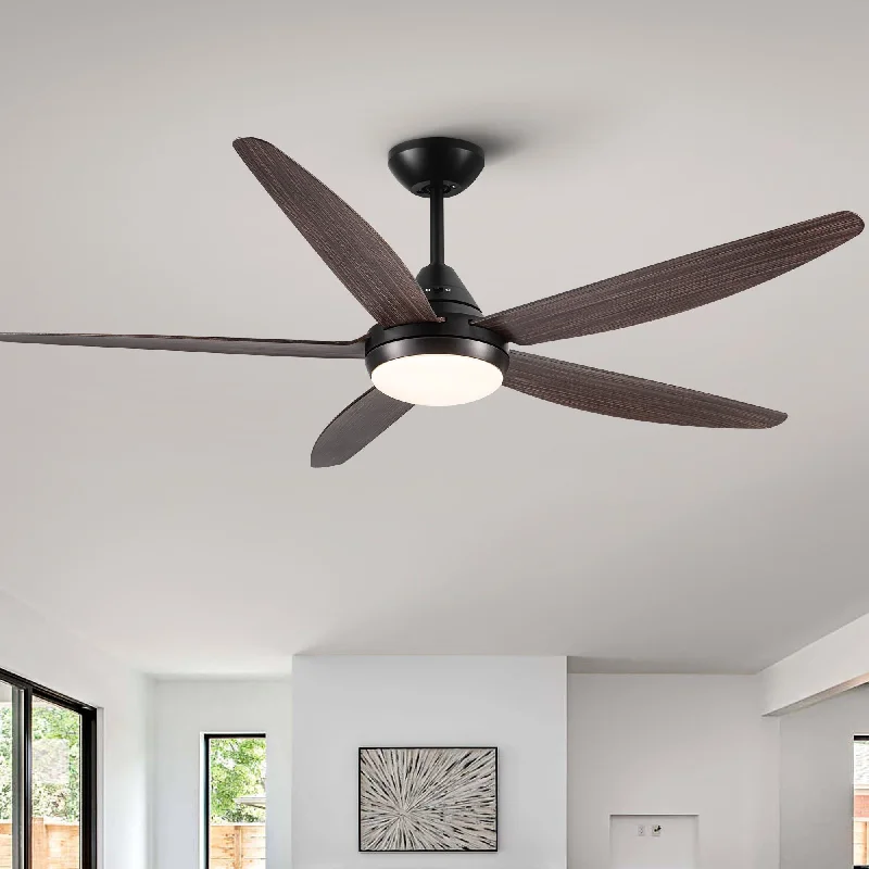Incandescent Chandeliers for a Warm and Traditional GlowIncandescent Chandeliers for a Warm and Traditional Glow56 in. Indoor&Outdoor Integrated LED Natural Brown Ceiling Fan with Light Kit and Remote Control - 56 INCHES