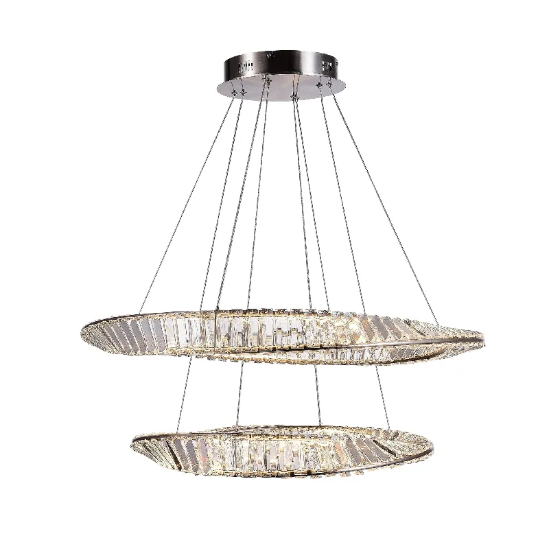 Chandeliers with Clear Crystal for a Sparkling EffectChandeliers with Clear Crystal for a Sparkling EffectStella - AC6723SN - chandelier