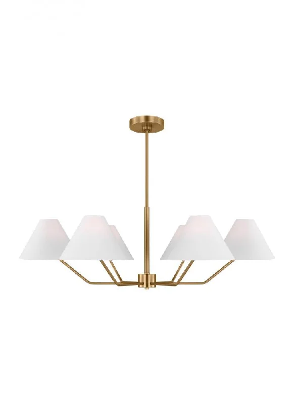Chandeliers with Metal Frames in Black FinishChandeliers with Metal Frames in Black FinishBurke Large Chandelier