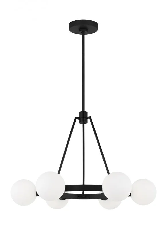 Chandeliers with Metal Frames in Black FinishChandeliers with Metal Frames in Black FinishClybourn Six Light Chandelier Chandeliers with Metal Frames in Black FinishChandeliers with Metal Frames in Black FinishClybourn Six Light Chandelier