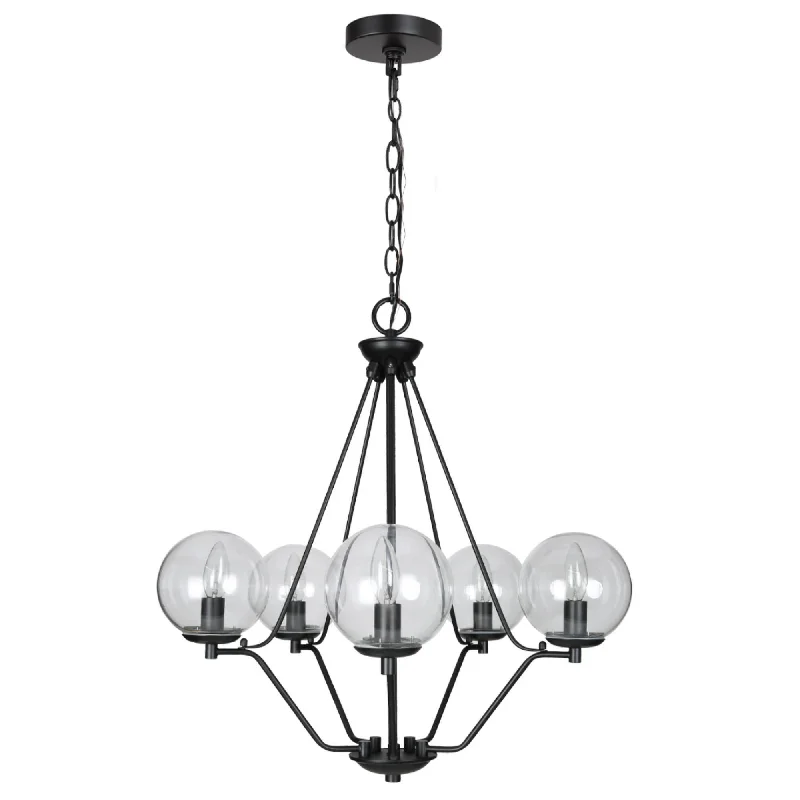 Bohemian - Style Beaded Chandeliers for Eclectic DecorBohemian - Style Beaded Chandeliers for Eclectic DecorHeliotropis 5-Light Medium Black Chandelier Bohemian - Style Beaded Chandeliers for Eclectic DecorBohemian - Style Beaded Chandeliers for Eclectic DecorHeliotropis 5-Light Medium Black Chandelier